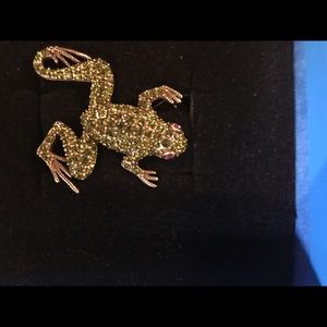 HEIDI DAUS crystal fog pin